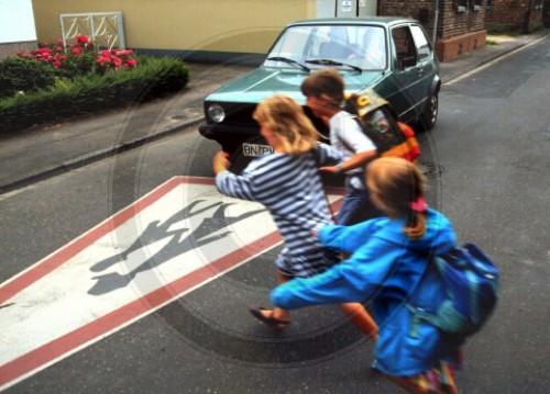 Kinder im Strassenverkehr