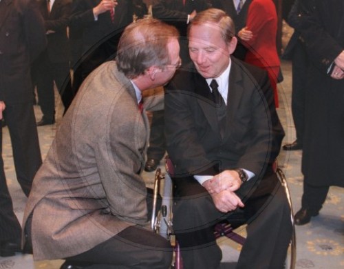 Rudolf Scharping mit Wolfgang Schaeuble