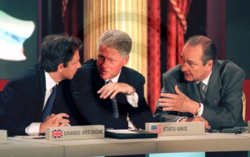 Blair Clinton Chirac