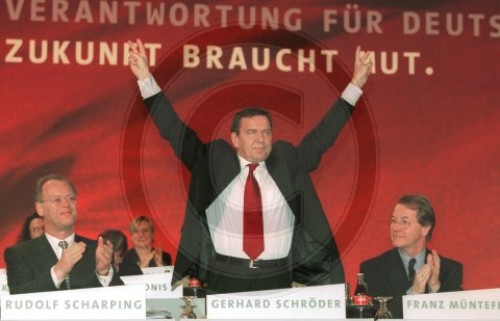 Bundeskanzler Gerhard Schroeder