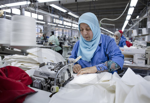 Herstellung von Textilien in Tunesien