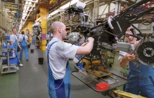 Produktion BMW-Motorraeder