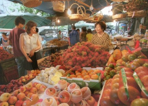 Markt in Bangkok