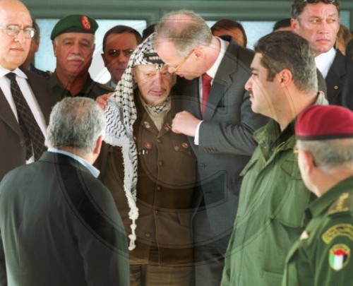Scharping Arafat