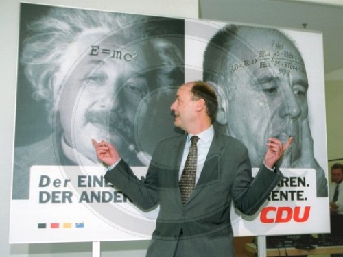 Das CDU-Wahlkampfplakat