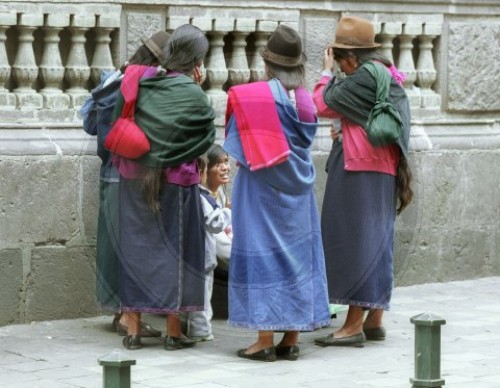 Menschen in Quito