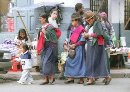 Menschen in Quito