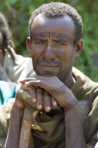 Ein aethiopischer Bauer