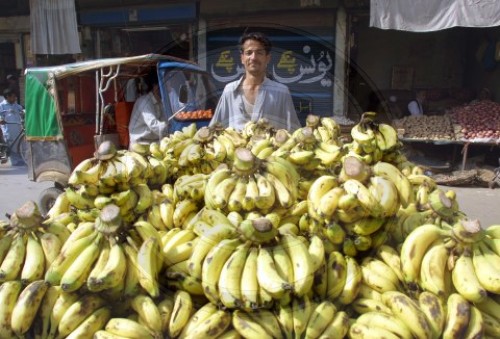 Strassenhaendler in Rawalpindi