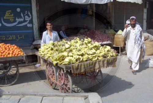 Strassenhaendler in Rawalpindi