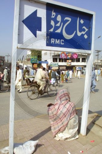 Strassenszene in Rawalpindi