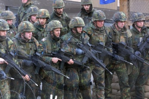 Ausbildung der deutschen Bundeswehr Einsatzkraefte fuer Afghanistan