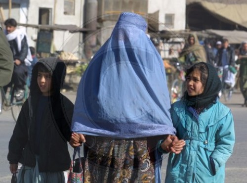 Strassenszene in Kabul