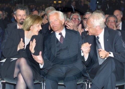 Merkel Stoiber Weizsaecker