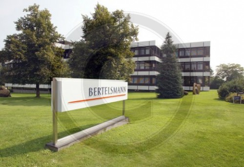 Aussenansicht der Bertelsmann AG in Guertsloh