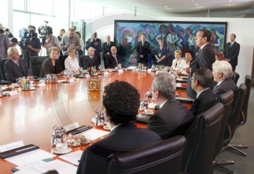 Bundeskanzler Schroeder , Kabinett