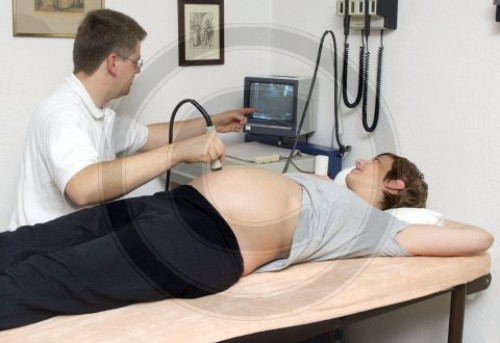 Ultraschalluntersuchung beim Hausarzt