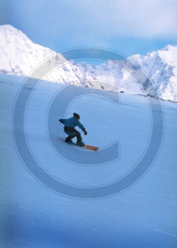 Snowboard Fahrer