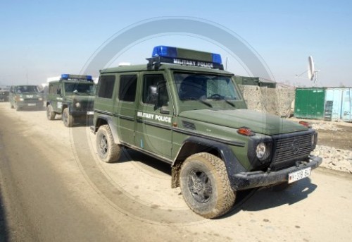Fahrzeuge der Militaerpolizei