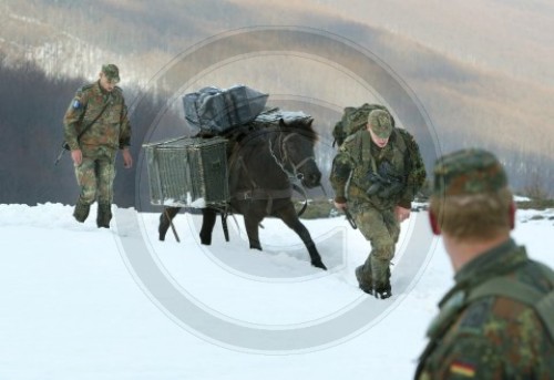 Deutsche Soldaten der KFOR