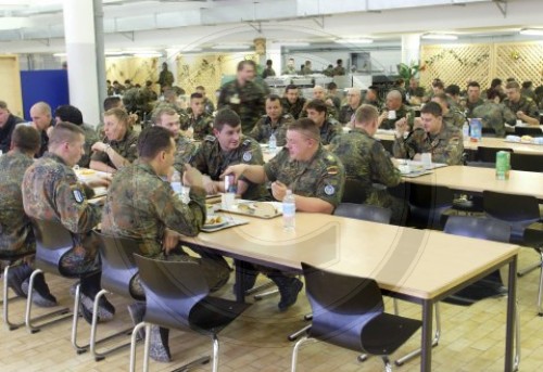 Kantine im SFOR - Feldlager