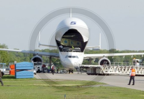 Tragflaechenprodution bei Airbus in Bremen