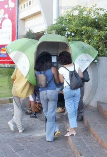 Telefonzelle in Brasilien