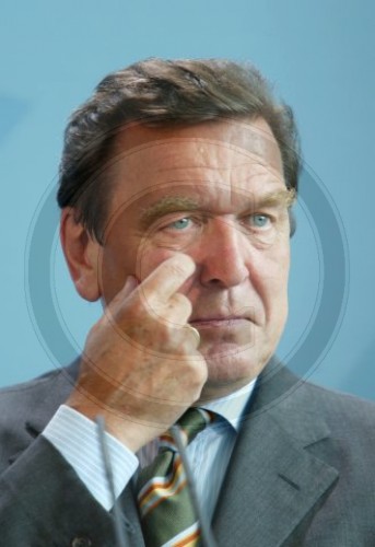 Bundeskanzler Gerhard Schroeder