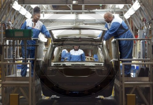 Produktion des BMW X5 im BMW Werk in Spartanberg