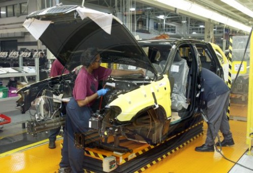 Produktion des BMW Z4 im BMW Werk in Spartanberg