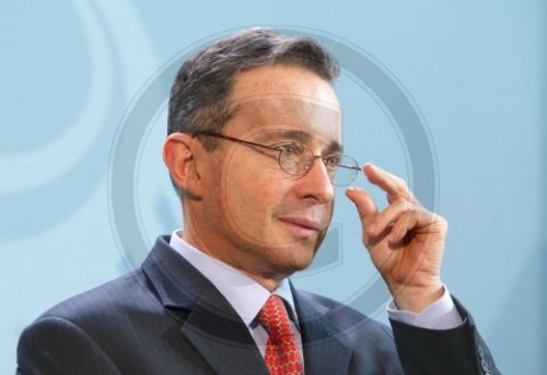 Alvaro Uribe , Praesident von Kolumbien