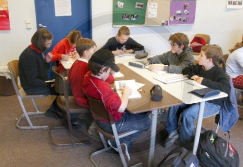 Unterricht in einer 6. Klasse eines Gymnasiums