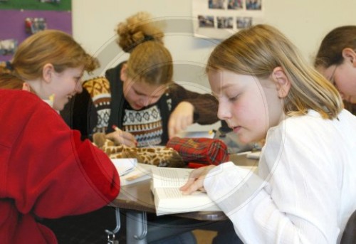 Unterricht in einer 6. Klasse eines Gymnasiums