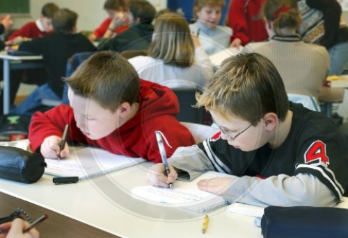 Unterricht in einer 6. Klasse eines Gymnasiums