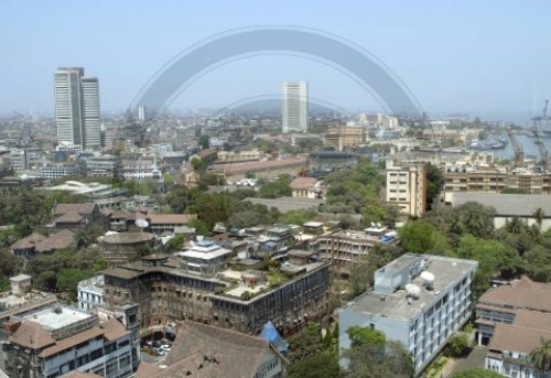 Stadtuebersicht von Mumbai