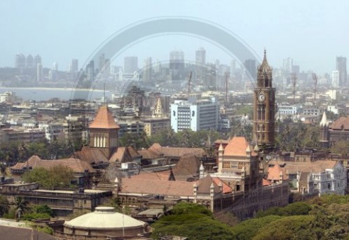 Stadtuebersicht von Mumbai