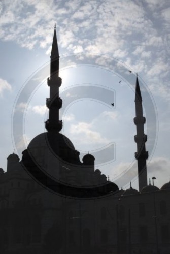 Die Yeni Moschee in Istanbul