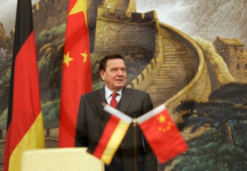 Gerhard SCHROEDER in China