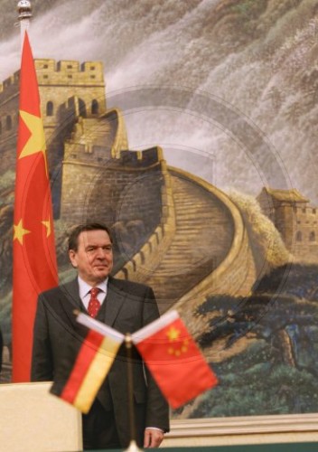 Gerhard SCHROEDER in China