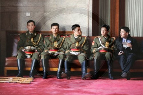 Soldaten in Peking