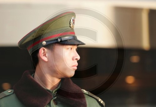 Soldat in Peking