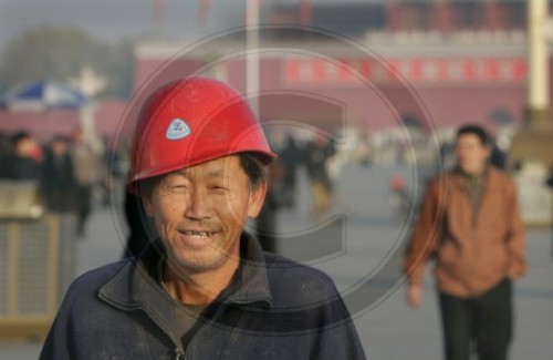 Wanderarbeiterarbeiter in Peking