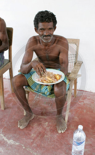 Singhalesen in Ambalangoda , Sri Lanka