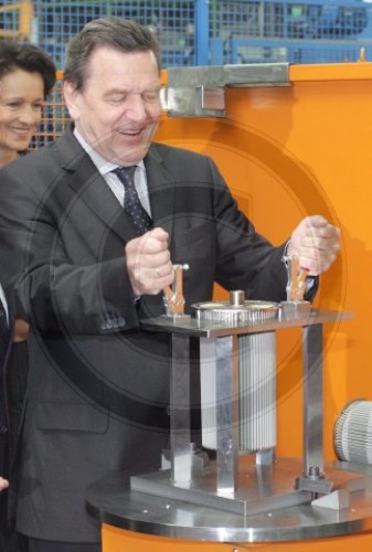 Gerhard SCHROEDER mit Russpartikelfilter