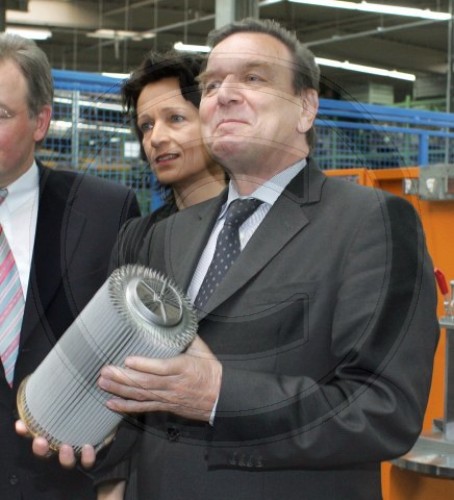 Gerhard SCHROEDER mit Russpartikelfilter