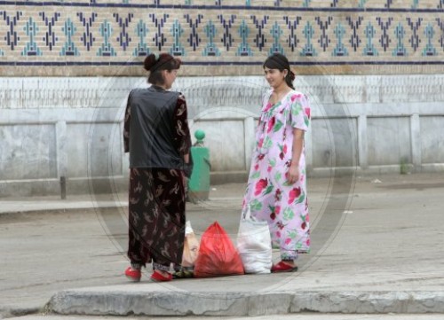 Frauen in Samarkand