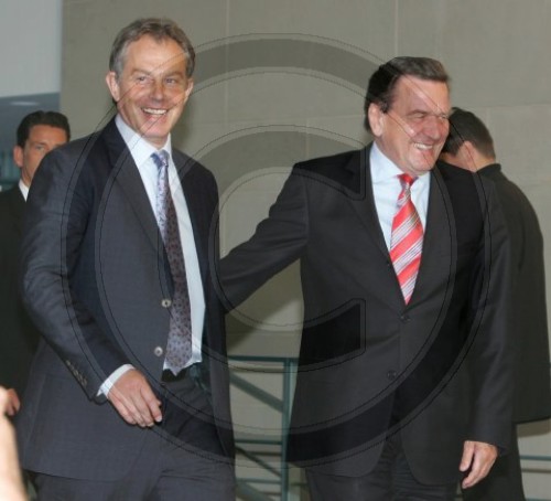 Tony BLAIR Gerhard SCHROEDER