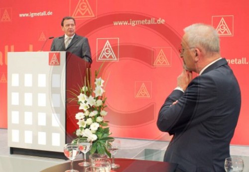 Eröffnung der IG Metall-Vorstandsverwaltung in Frankfurt
