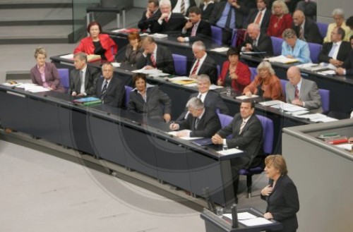 Rede Merkel im Bundestag