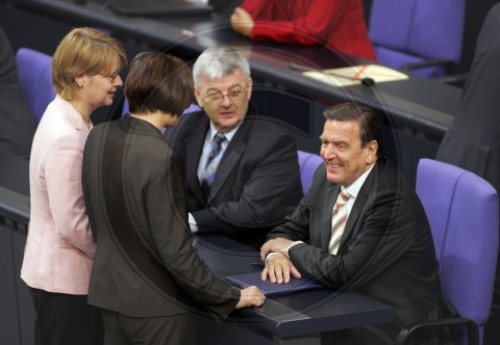 Schroeder im Bundestag